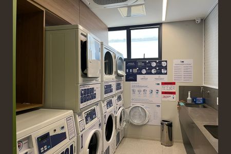 Studio para alugar com 26m², 1 quarto e sem vagaLavanderia