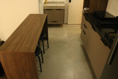 Studio para alugar com 26m², 1 quarto e sem vagaCozinha