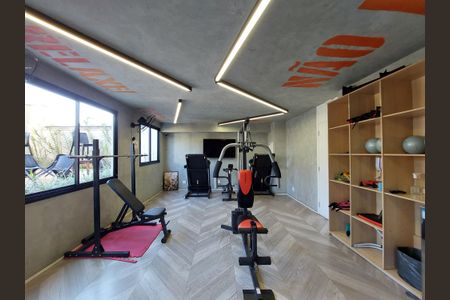 Apartamento para alugar com 34m², 2 quartos e sem vaga Apartamento para alugar com 34m², 2 quartos e sem vagaAcademia