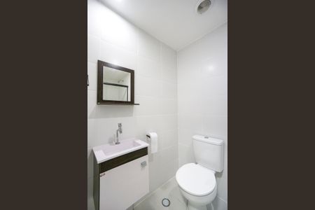 Studio para alugar com 24m², 1 quarto e sem vaga Studio para alugar com 24m², 1 quarto e sem vagaBanheiro