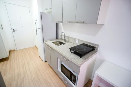 Studio para alugar com 24m², 1 quarto e sem vaga Studio para alugar com 24m², 1 quarto e sem vagaCozinha