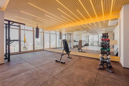 Studio à venda com 26m², 1 quarto e sem vagaAcademia