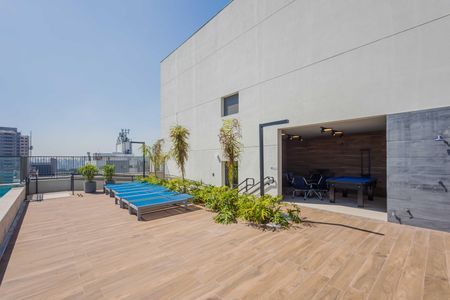 Studio à venda com 26m², 1 quarto e sem vagaPiscina