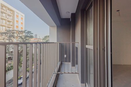 Studio à venda com 26m², 1 quarto e sem vagaVaranda