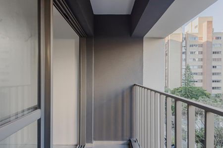 Studio à venda com 26m², 1 quarto e sem vagaVaranda