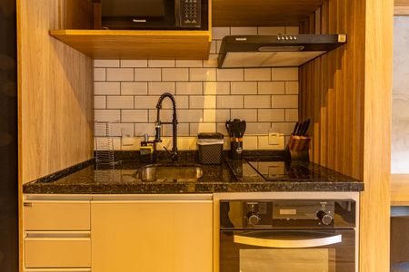 Studio à venda com 27m², 1 quarto e sem vagaCozinha