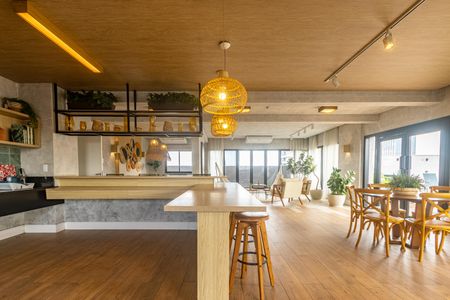 Studio à venda com 27m², 1 quarto e sem vagaÁrea comum - Salão de festas