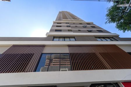 Studio para alugar com 24m², 1 quarto e sem vaga Studio para alugar com 24m², 1 quarto e sem vagaFachada