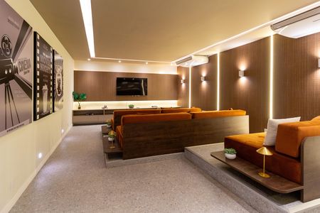 Studio para alugar com 24m², 1 quarto e sem vaga Studio para alugar com 24m², 1 quarto e sem vagaÁrea comum - Cinema
