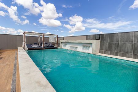 Studio para alugar com 24m², 1 quarto e sem vaga Studio para alugar com 24m², 1 quarto e sem vagaÁrea comum - Piscina
