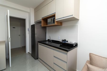 Studio para alugar com 24m², 1 quarto e sem vaga Studio para alugar com 24m², 1 quarto e sem vagaCozinha