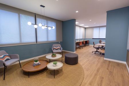 Studio para alugar com 24m², 1 quarto e sem vaga Studio para alugar com 24m², 1 quarto e sem vagaÁrea comum - Coworking