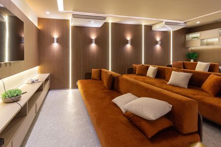 Studio para alugar com 24m², 1 quarto e sem vaga Studio para alugar com 24m², 1 quarto e sem vagaÁrea comum - Cinema