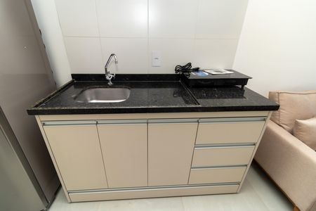 Studio para alugar com 24m², 1 quarto e sem vaga Studio para alugar com 24m², 1 quarto e sem vagaCozinha