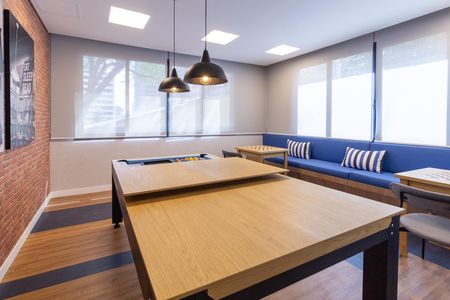 Studio para alugar com 24m², 1 quarto e sem vaga Studio para alugar com 24m², 1 quarto e sem vagaÁrea comum - Jogos