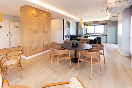 Studio para alugar com 24m², 1 quarto e sem vaga Studio para alugar com 24m², 1 quarto e sem vagaÁrea comum - Espaço Gourmet