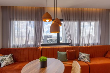 Studio para alugar com 24m², 1 quarto e sem vaga Studio para alugar com 24m², 1 quarto e sem vagaÁrea comum - Espaço Gourmet