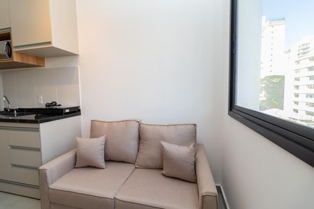 Studio para alugar com 24m², 1 quarto e sem vaga Studio para alugar com 24m², 1 quarto e sem vagaSala