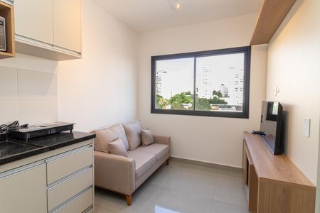 Studio para alugar com 24m², 1 quarto e sem vaga Studio para alugar com 24m², 1 quarto e sem vagaSala