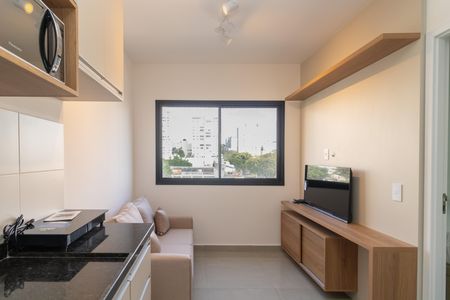 Studio para alugar com 24m², 1 quarto e sem vaga Studio para alugar com 24m², 1 quarto e sem vagaSala