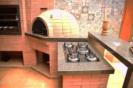 Casa de condomínio para alugar com 600m², 4 quartos e 10 vagasChurrasqueira