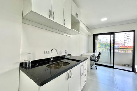 Studio à venda com 26m², 1 quarto e sem vagaCozinha