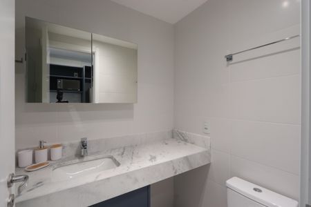 Studio para alugar com 27m², 1 quarto e sem vagaBanheiro