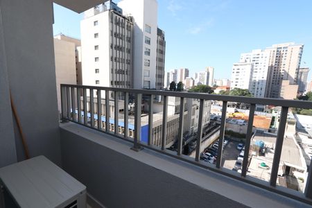 Studio para alugar com 27m², 1 quarto e sem vagaVaranda