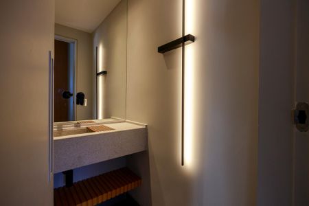 Apartamento à venda com 70m², 1 quarto e 1 vaga Apartamento à venda com 70m², 1 quarto e 1 vagaLavabo