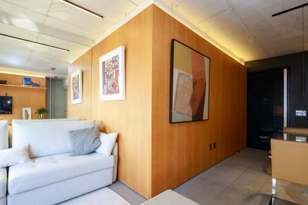 Apartamento à venda com 70m², 1 quarto e 1 vaga Apartamento à venda com 70m², 1 quarto e 1 vagaSala