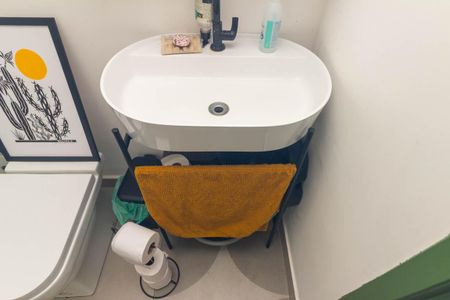 Studio à venda com 45m², 1 quarto e 1 vaga Studio à venda com 45m², 1 quarto e 1 vagaBanheiro