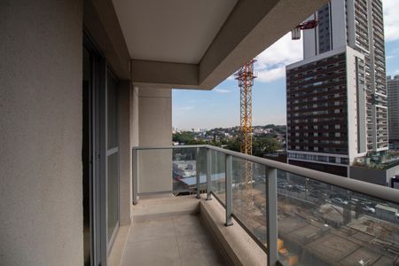 Apartamento para alugar com 32m², 1 quarto e sem vagaVaranda