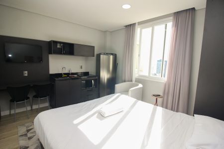 Studio para alugar com 22m², 1 quarto e sem vagaSala/Quarto