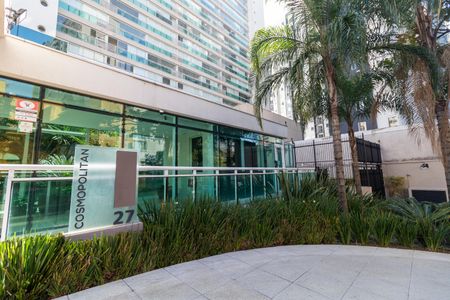 Apartamento para alugar com 52m², 1 quarto e 1 vagaFachada e Portaria