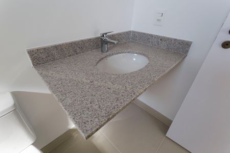 Studio para alugar com 41m², 1 quarto e sem vagaBanheiro da Suíte