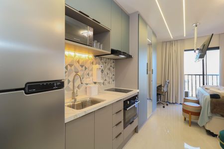 Studio para alugar com 25m², 1 quarto e sem vagaCozinha