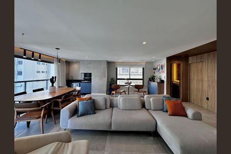 Apartamento à venda com 141m², 3 quartos e 2 vagasSala