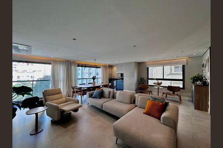 Apartamento à venda com 141m², 3 quartos e 2 vagasSala