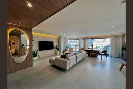 Apartamento à venda com 141m², 3 quartos e 2 vagasSala