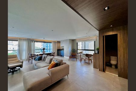 Apartamento à venda com 141m², 3 quartos e 2 vagasSala