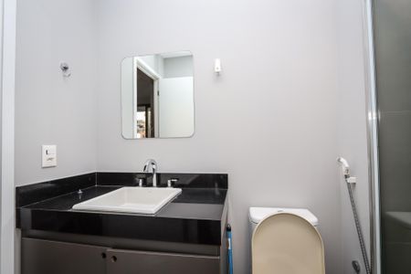 Studio para alugar com 44m², 1 quarto e 1 vagaBanheiro da Suite