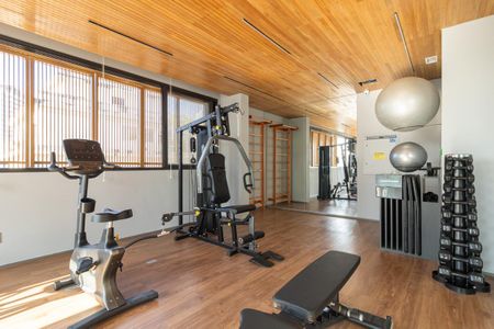 Área comum de kitnet/studio para alugar com 1 quarto, 19m² em Indianópolis, São Paulo