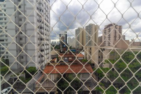 Vista Sala de apartamento para alugar com 2 quartos, 35m² em Campo Grande, São Paulo
