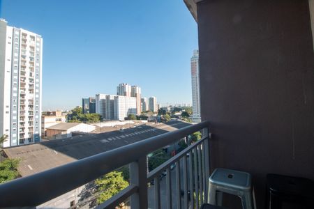 Apartamento à venda com 28m², 1 quarto e sem vagaVaranda