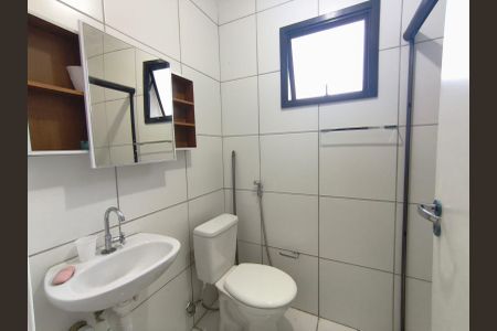 Studio para alugar com 43m², 1 quarto e sem vaga Studio para alugar com 43m², 1 quarto e sem vagaBanheiro