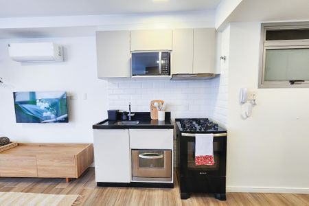 Studio à venda com 37m², 1 quarto e sem vagaCozinha