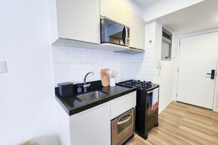 Studio à venda com 37m², 1 quarto e sem vagaCozinha