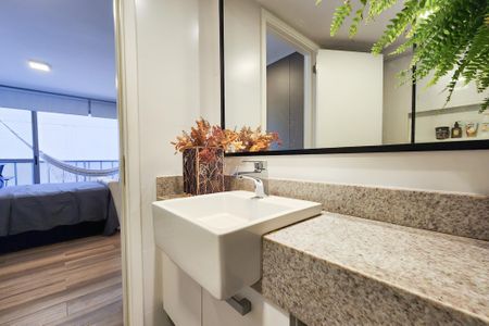 Studio à venda com 37m², 1 quarto e sem vagaBanheiro