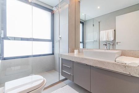 Apartamento para alugar com 111m², 3 quartos e 1 vagaBanheiro da Suíte 2