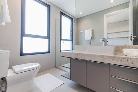 Apartamento para alugar com 111m², 3 quartos e 1 vagaBanheiro da Suíte 1